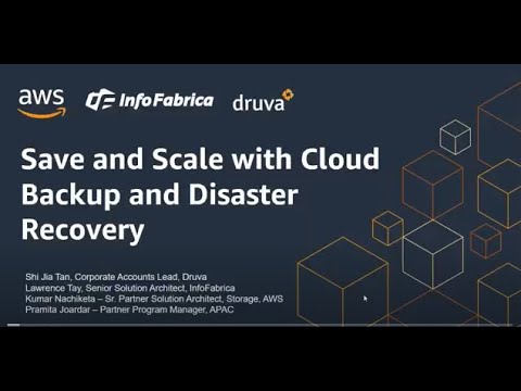 Save and Scale with Cloud Backup and Disaster Recovery | Webinar