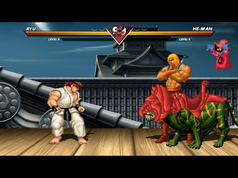 RYU vs HE MAN - Highest Level Amazing Fight!