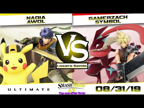 NadiA & AWOL (Y) vs. GamerZach & Symbol (R) - Losers Semis - Smashkatoon 43