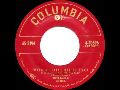 1956 Percy Faith - With A Little Bit Of Luck