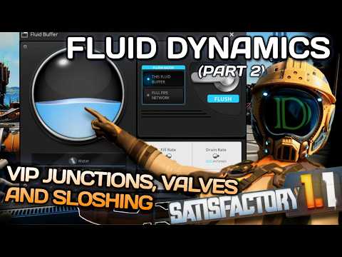 Satisfactory Field Guide to Fluid Dynamics (Part 2) : VIP Junctions and How to (not) get Sloshed