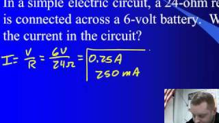 High School Physics - Ohm's Law