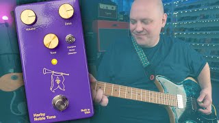 Video thumbnail for THE drive sound with NO WAIT LIST! | Harby Pedals Noble Tone by Eric Merrow