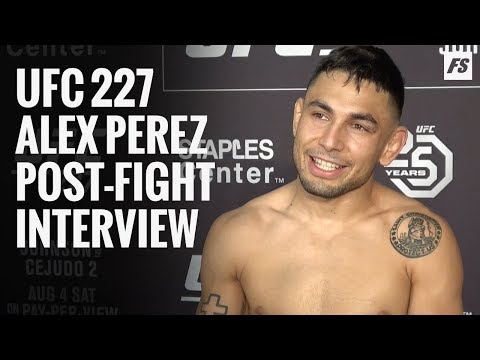 UFC 227: Alex Perez reacts to knockout win over Jose 'Shorty' Torres - FanSided MMA