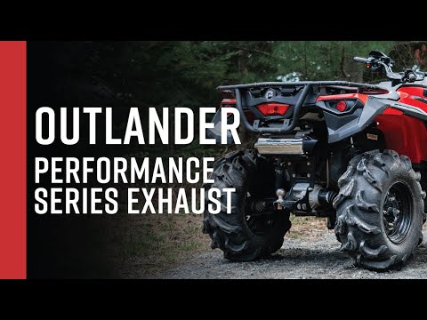 CAN-AM OUTLANDER // MBRP 5” Performance Series Slip-On Exhaust