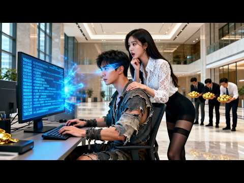 被開除的窮小伙竟被美女總裁瘋狂追求，原來他是世界頂級黑客，出手挽救美女總裁破產公司，女總裁當場獻身#爽剧 #男频 #热播短剧 #逆袭