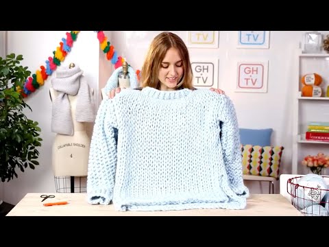 How To Knit A Chunky Wonderwool Sweater From Wool &...