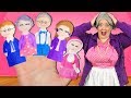 Finger Family Song - Extended Family! Daddy Finger Nursery Rhyme with Grandma and Grandpa