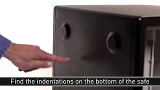 How to Mount a Sentry®Safe Fire/Water Resistant Safe