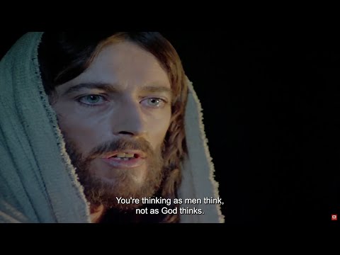 “Get behind Me, Satan!" Jesus Speaks With Peter | Jesus Of Nazareth Scene 4K