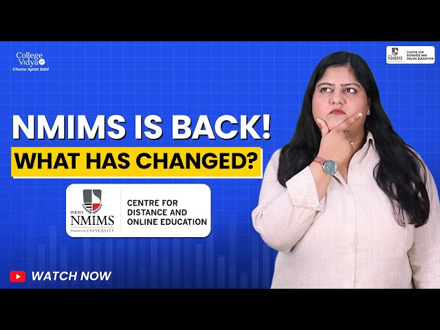 NMIMS Online is back! Alot has Changed