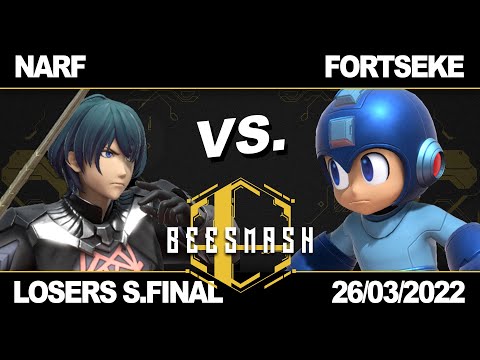 [BeeSmash #9] Narf (Byleth) vs. Fortseke (Megaman) -  Losers Semi Final - SSBU