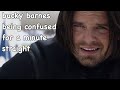 Bucky Barnes Being Confused For A Minute Straight