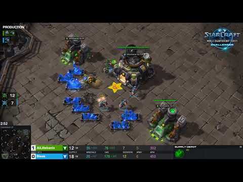 Lillekanin vs Bleak - Game 2 - WCS Austin 2018 EU Open Qualifier Day 1