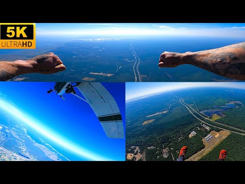 Skydiving 101 POV 5K GoPro New Jersey