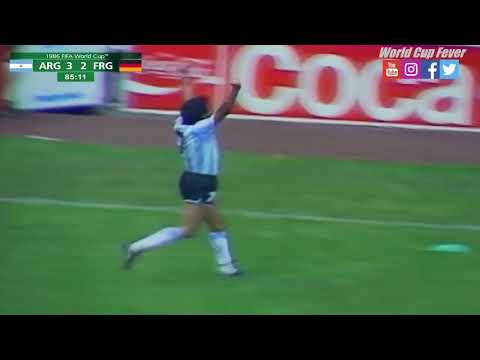 LEGENDARY MOMENTS 🔥 – Jorge BURRUCHAGA 🇦🇷!   Argentina v West Germany Mexico 1986