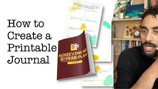 How to Create a Printable Journal to Enhance Your Course