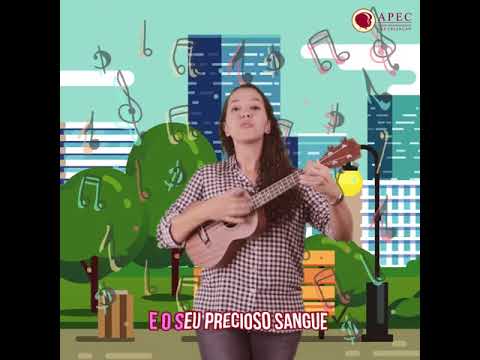 Meu coração era sujo Mas Cristo aqui já entrou - Cânticos de salvação para crianças - APEC