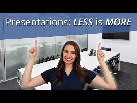 How to Give a 5-minute Presentation - Less is More