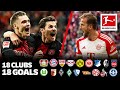 Dancing Wirtz & Unbelievable Kane! 18 Clubs, 18 Goals - The Best Goal from Every Team in 2023/24