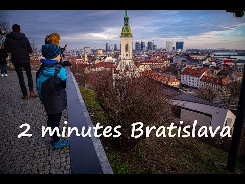 2 minutes Bratislava, Slovakia | Epic cinematic footage of Bratislava, Canon m50 and Sigma 16mm