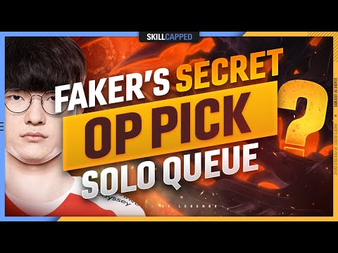 FAKERS SECRET NEW OVERPOWERED PICK that's STOMPING SOLO QUEUE - League of Legends