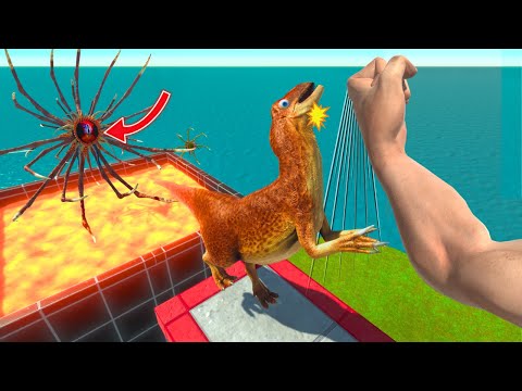 Extreme Challenge: Punching into Alien Pool  | Arbs - Animal Revolt Battle Simulator 🔥