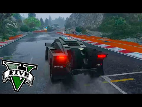 AGUANTANDO EN CARRERA BAJO LA TORMENTA EN GTA ONLINE