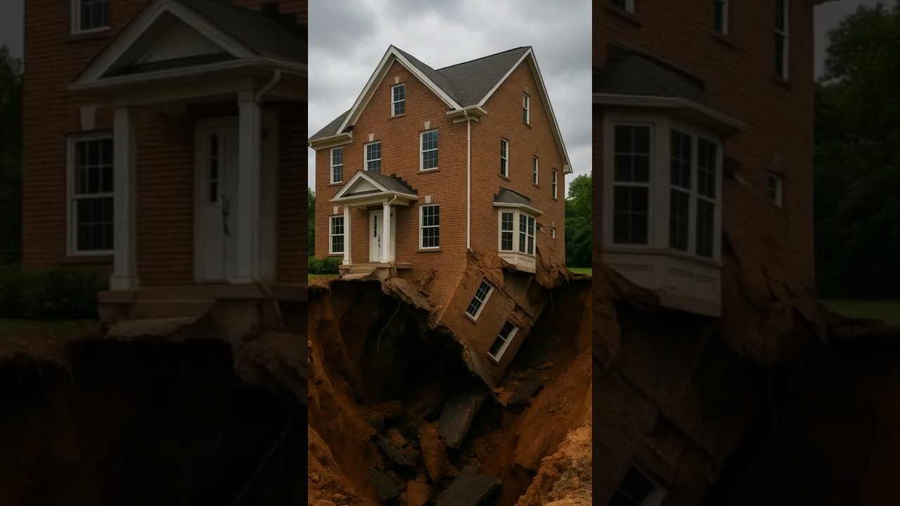 House Swallowed by Earth?! Massive Sinkhole Destroys Home