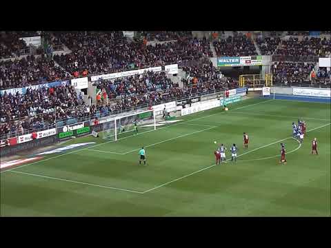 Rc Strasbourg vs Fc Metz 24e E.Rivière But 2017/2018 L1