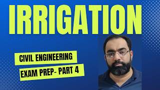 Civil Engineering Irrigation MCQs for Civil Engineers | SSC JE | RRB JE | UPSC | STATE PSC Exam MCQs