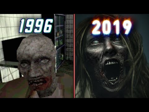 Evolution of Zombies in Resident Evil Games | 1996 - 2019