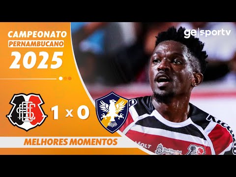 Gols e lances de Santa Cruz x Retrô