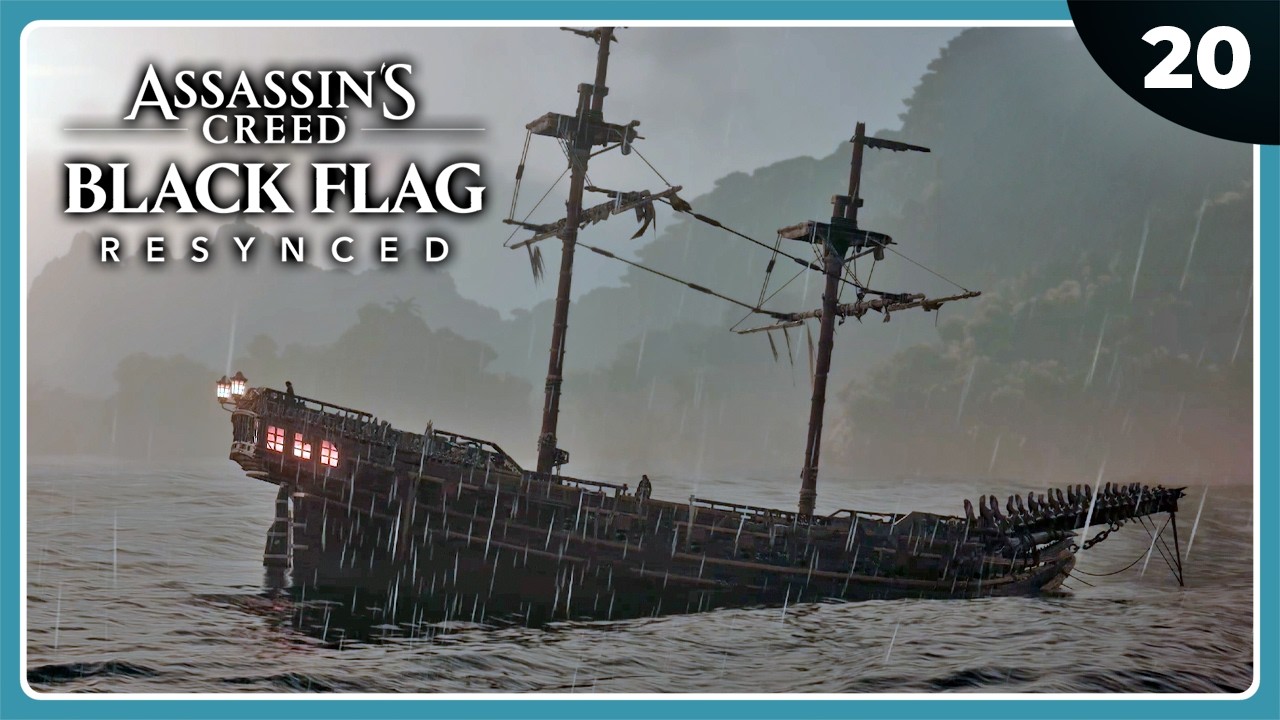ACBF #20 | CAPTURADOS!! | ASSASSIN'S CREED BLACK FLAG RESYNCED Gameplay Español