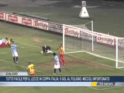 LECCE-Foligno 5-0 - 10/08/2014 - Coppa Italia 2014/'15 - 1° turno/Eliminazione diretta