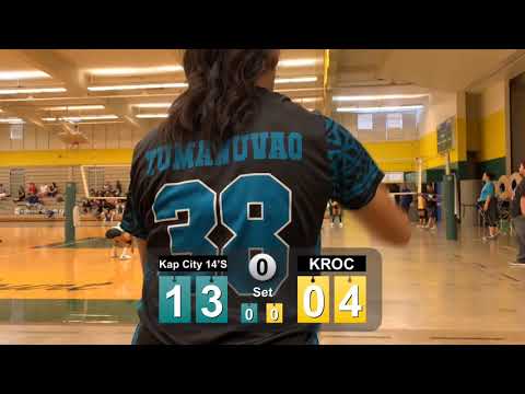 Kap City 14’s vs KROC Champions league play set 1