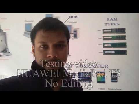 Huawei MediaPad T3 Testing with Amila | front camera - SL EduItech
