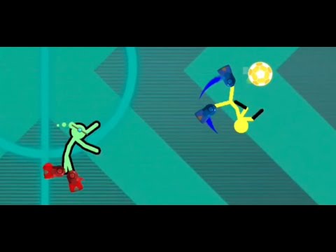 This Game is Hilarious! Playing Stick Fight the Game 