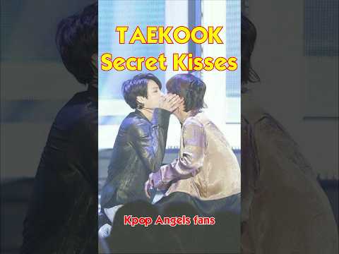 Taekook Secret Kisses🐰🐻💋Taehyung and Jungkook secret kissing moments- Vkook love story oneshot