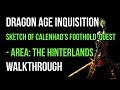 Dragon Age Inquisition Walkthrough Sketch of ...
