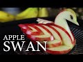 How to Make an Edible Apple Swan! 