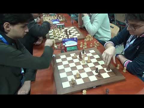 IM Samir Sahidi - GM Maxime Lagarde | European Championships | Double Round
