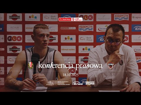 KONFERENCJA | Enea Abramczyk Astoria Bydgoszcz 92:79 PGE Spójnia Stargard