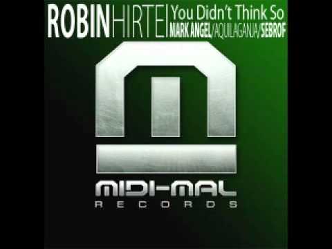 Robin Hirte - You Didn't Think So (Aquilaganja's Remix)
