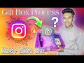 How To Get Gift From Instagram | Instagram Gift Box Full Process #bornoninstagram
