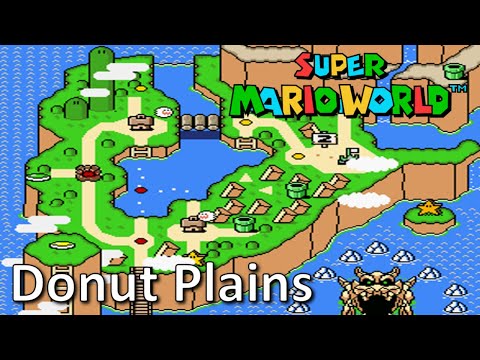Super Mario World - 100% Walkthrough - World 2 Donut Plains
