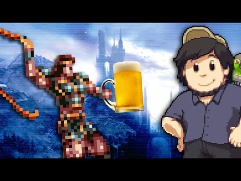 Drunk Gaming: The Castlevania Adventure - JonTron (HD)