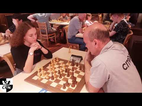 CFN. Blitz. A. Nur-Mukhametova (1984) vs GM S. Kalugin (2260)