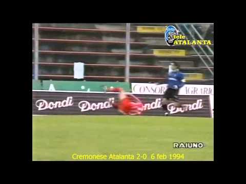 1993 94 22 Cremonese Atalanta 2 0  6 feb 1994