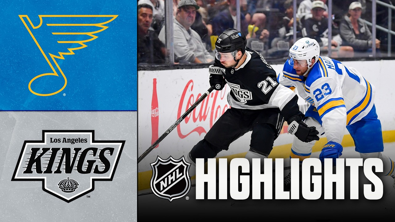 4월2일 세인트루이스 LA킹스 NHL 하이라이트